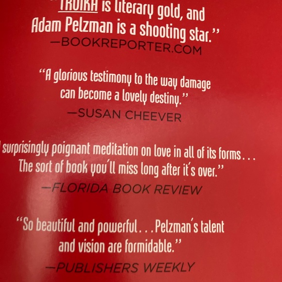 Troika by Adam Pelzman Paperback Book - Picture 4 of 6